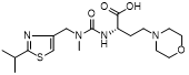 (S)-2-(3-((2-異丙基噻唑-4-基)甲基)-3-甲基脲啶)-4-嗎啉丁酸